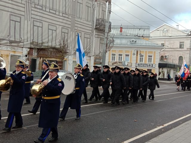 Шествие в честь дня памяти Ф.Ф. Ушакова