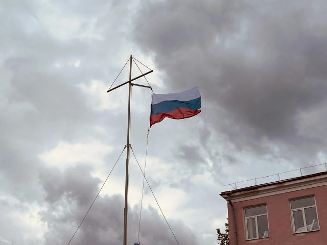 Традиционное военно-патриотическое построение