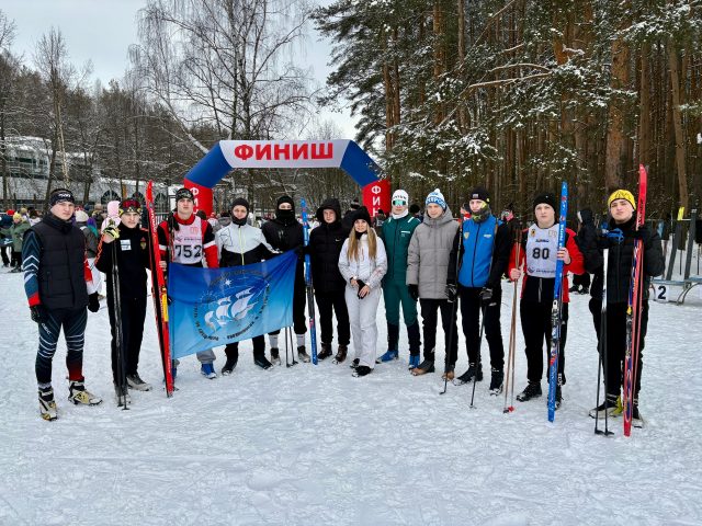 Спартакиада студентов Рыбинска по лыжным гонкам